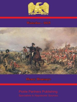 cover image of 1815 &#8212; Waterloo